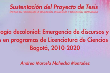Sustentación del Proyecto de Tesis de Andrea Marcela Mahecha Montañez