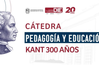 Cátedra pedagogía y educación: Kant 300 años